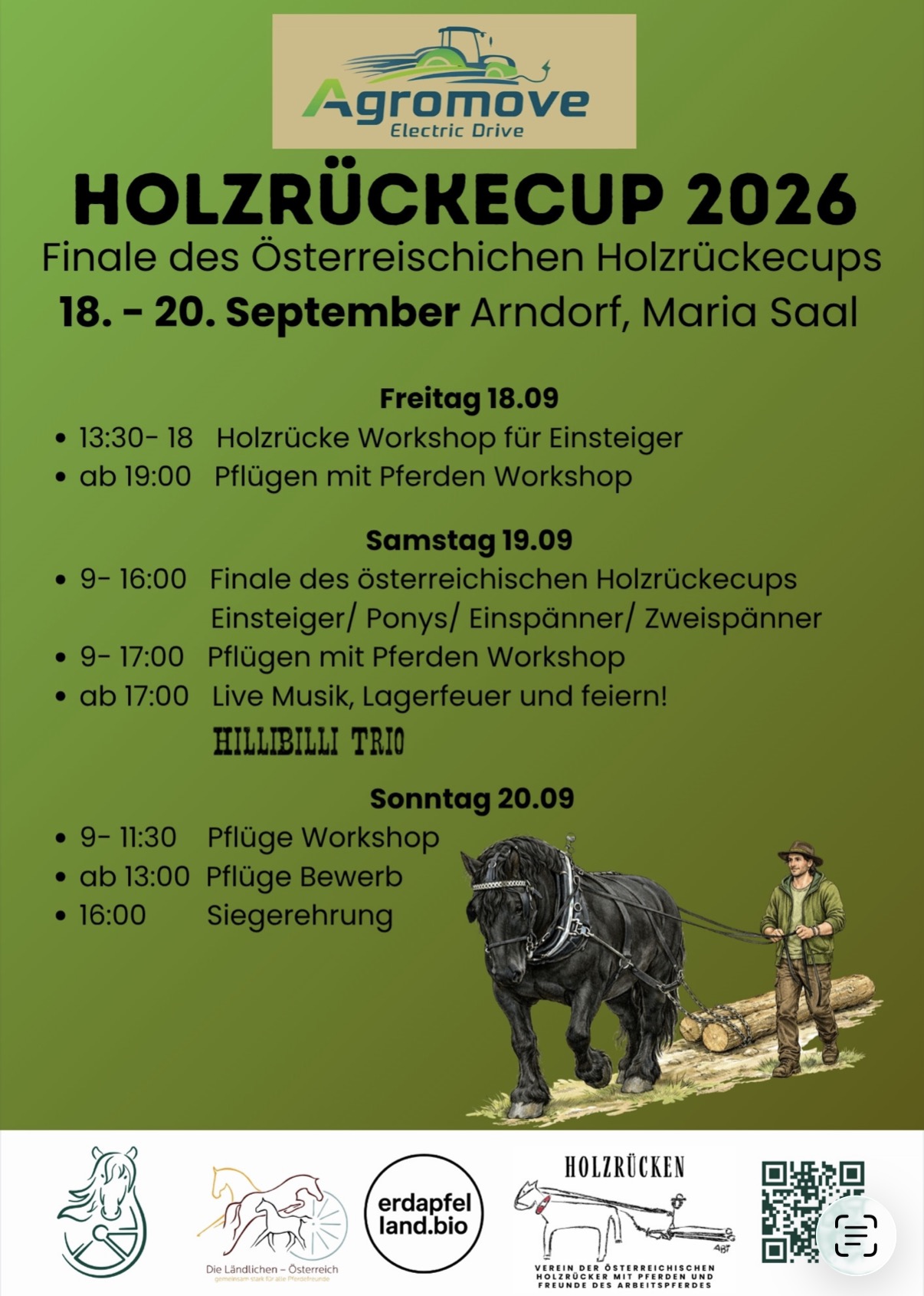 Programm Programm des Holzrückecups